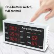 Picture of 5-in-1 Indoor Home Portable Air Monitor TVOC Formaldehyde Detector (W17A Light Gray)