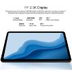 Picture of DOOGEE T30 Ultra Tablet PC 11 inch, 12GB+256GB, Android 13 MediaTek Helio G99 Octa Core, Global Version with Google Play, EU Plug (Blue)