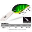 Picture of PROBEROS DW574 Bait Floating Rock Plastic Lure Small Fatty Fish Fake Bait Fishing Tackle, Size: 12.5cm/24.5g (Color C)