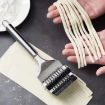 Picture of Stainless Steel Roller Noodle Cutter Kitchen Vegetable Onion And Garlic Chopping Tools, Model: SJ-13