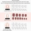 Handmade Nail Glitter Jelly Glue Patch 24pcs/box BS2034 - Wear Tool Bag - 4