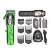 Picture of WMARK NG-9003 Electric Hair Clipper Oil Head Electric Push Clipper Rechargeable Haircutting Scissors, EU Plug (Green)
