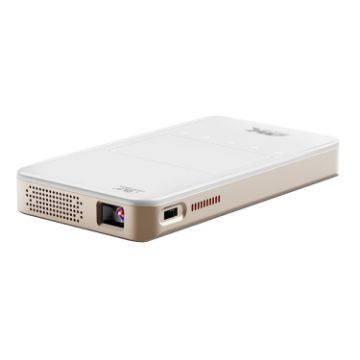 Picture of 90 DLP Android 9.0 2GB+32GB 4K Mini WiFi Smart Projector, Power Plug:US Plug (White)