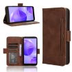 TCL 502 Calf Texture Leather Phone Case - Brown - 1