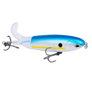 Picture of PROBEROS DW601 360 Degree Rotating Propeller Lures Topwater Tethered Tractor Floating Fake Fish Bait, Size: 14.5cm/32.5g (Color C)
