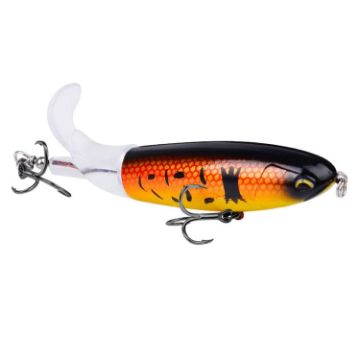 Picture of PROBEROS DW601 360 Degree Rotating Propeller Lures Topwater Tethered Tractor Floating Fake Fish Bait, Size: 14.5cm/32.5g (Color B)