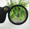 Picture of 60mm 10X Folding Leather Case Magnifier Pocket Magnifying Glass