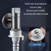 2m Fully Automatic Washing Machine Water Inlet Hose Adapter - 5