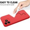 ZTE Axon 50 Lite Red Silicone Shockproof Phone Case - 6
