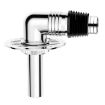 Elbow Type Washing Machine Floor Drain Joint Pipe Connector A3 - 1