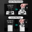 Elbow Type Washing Machine Floor Drain Joint Pipe Connector A4 - 7