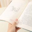 Picture of Thumb Bookmark Acrylic Book Holder Support Reading Aids For Students (Black)