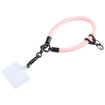Picture of Universal Mobile Phone Solid Color Short Wrist Lanyard (Pink)