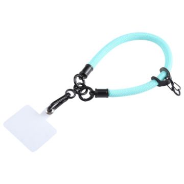 Picture of Universal Mobile Phone Solid Color Short Wrist Lanyard (Cyan)