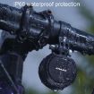 Picture of ENLEE E-DL003 Bicycle Wireless Remote Control Horn Mountain Bike Bell Alarms (Black)