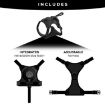 Picture of Pet Harness Vest Type Explosion-proof Dog Leash, Size: XL (Black)