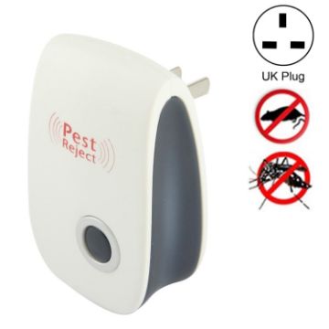 Ultrasonic Cockroach Mosquito Pest Repeller, UK Plug - 1