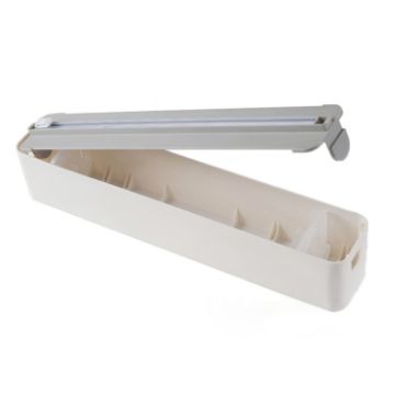 Picture of Wall-mounted Magnetic Cling Film Kitchen Paper Storage Cutter (Single Cutter)