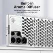 Samsung Galaxy S23 Ultra 5G R-JUST RJ58 Aromatherapy Metal Cooling Phone Case - 5