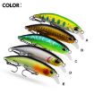 Picture of PROBEROS DW605 Sinking Minnow Lure Bionic Plastic Fake Bait Freshwater Sea Bass Fishing Hard Baits, Size: 7cm/8g (Color E)
