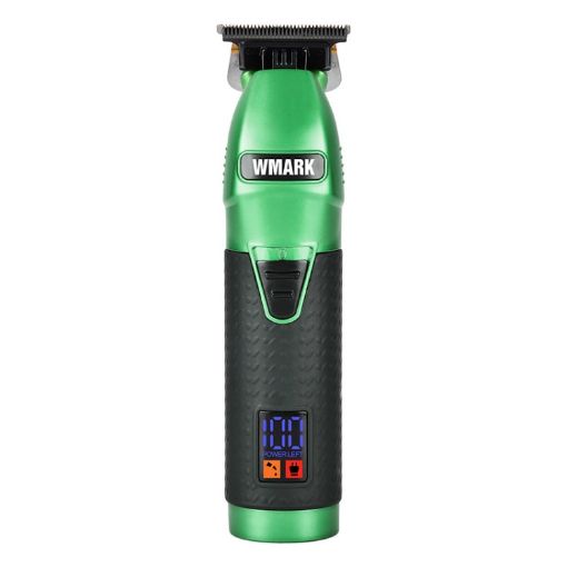 Picture of WMARK NG-318 Carving Oil Head Electric Push Clipper Rechargeable Hairdresser (Green)