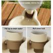Picture of Pet Outdoor Water Cup Portable Foldable Tumbler Kettle 500ml Yellow