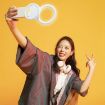 10cm Mobile Phone Fill Light Half-Ring Clip Type Unblocked Screen Lamp - 2