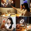 10cm Mobile Phone Fill Light Half-Ring Clip Type Unblocked Screen Lamp - 9