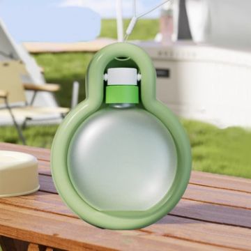 Picture of Pet Outdoor Water Cup Portable Foldable Tumbler Kettle 500ml Green