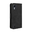 Cricket Debut S2 U380AC Leather Phone Case - Black - 3