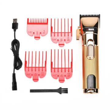 Picture of WMARK NG-121 Ceramic Blade Hair Clipper Cordless Electric Hair Trimmer With LED Display (Gold)