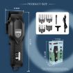 Picture of WMARK NG-119 Men Hair Trimmer Rechargeable Clipper With LED Display (Silver)