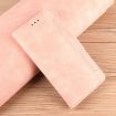 Pink Leather Phone Case for Boost Mobile Bounce 4G - Card Slots - 2