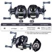 Picture of PROBEROS P1R Metal Casting Reel 7.2:1 Long Casting Seafishing Reel 5+1BB Lure Reel With Unloading Alarm