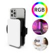 RGB Fill Light Photography Lamp With Folding Phone Clip & Cold Shoe Interface - 1