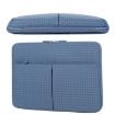 Picture of 10/11 Inch Houndstooth Pattern Oxford Cloth Laptop Bag Waterproof Tablet Storage Bag (Haze Blue)