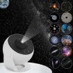 Galaxy Night Light Star Projector LED Table Lamp Childrens Room Decor Black - 2
