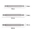 100pcs 304 Stainless Steel Strap Connecting Rod Switch Lugs - 2