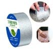 Picture of 1.2mm Thickness Butyl Waterproof Tape Self-Adhesive Aluminum Foil Tape, Width x Length: 20cm x 5m
