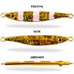 Picture of PROBEROS LF126 Long Casting Lead Fish Bait Freshwater Sea Fishing Fish Lures Sequins, Weight: 7g (Color E)
