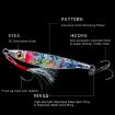 Picture of PROBEROS LF126 Long Casting Lead Fish Bait Freshwater Sea Fishing Fish Lures Sequins, Weight: 7g (Color B)