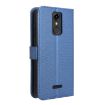 Consumer Cellular Iris Connect Blue Leather Phone Case - 3