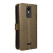 Consumer Cellular Iris Connect Diamond Texture Leather Phone Case - Brown - 3