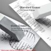 Deli 71115 Semi-frosted Pen Eraser - Erasable Pencil Neutralizer Pen - 5
