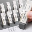 Deli 71115 Semi-frosted Pen Eraser - Erasable Pencil Neutralizer Pen - 6