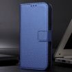 Cricket Debut S2 U380AC Diamond Texture Leather Phone Case - Blue - 2