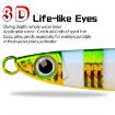 Picture of PROBEROS LF121 Fast Sinking Laser Boat Fishing Sea Fishing Lure Iron Plate Bait, Weight: 21g (Luminous Color E)