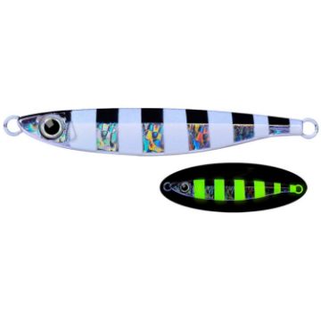 Picture of PROBEROS LF121 Fast Sinking Laser Boat Fishing Sea Fishing Lure Iron Plate Bait, Weight: 14g (Luminous Color E)