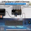KC-KVM303DH Triple Monitors KVM Switch EU Plug - 4