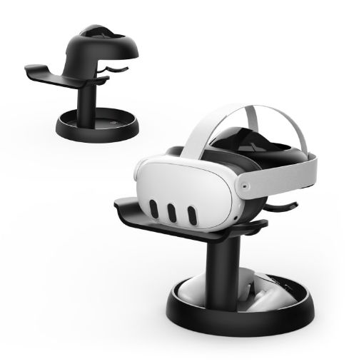 AMVR TYBP1 VR Desktop Storage Display Rack - Black - 1